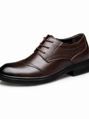 Premium Men’s Leather Formal Dress Shoes – Classic Business Lace-Up Shoes