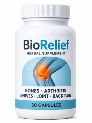 BioRelief Herbal Supplement – Joint, Bone & Nerve Support (30 Capsules)