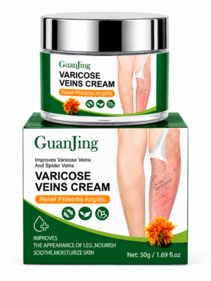 GuanJing Varicose Veins Cream – Herbal Leg Care Cream (50g)