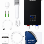 Anlabeier Instant Electric Water Heater with Digital Display & Shower Set